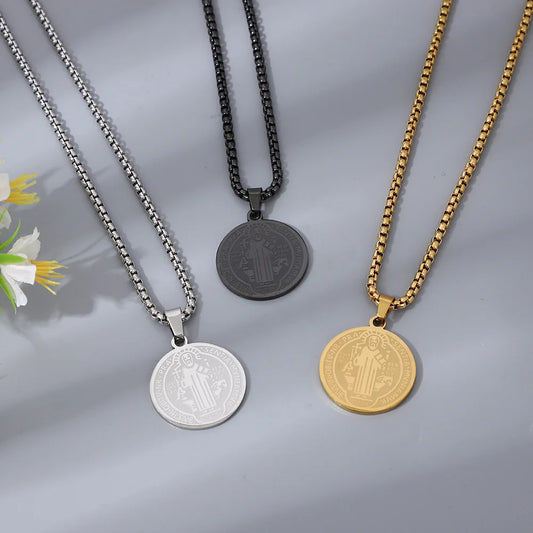 Cadena con Medalla de San Benito