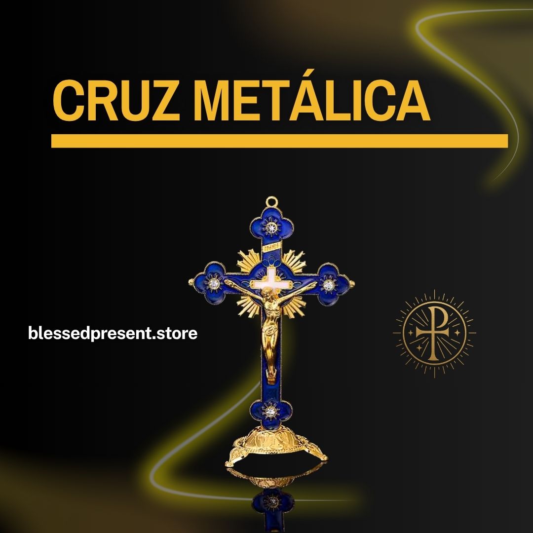 Cruz Decorativa Metálica