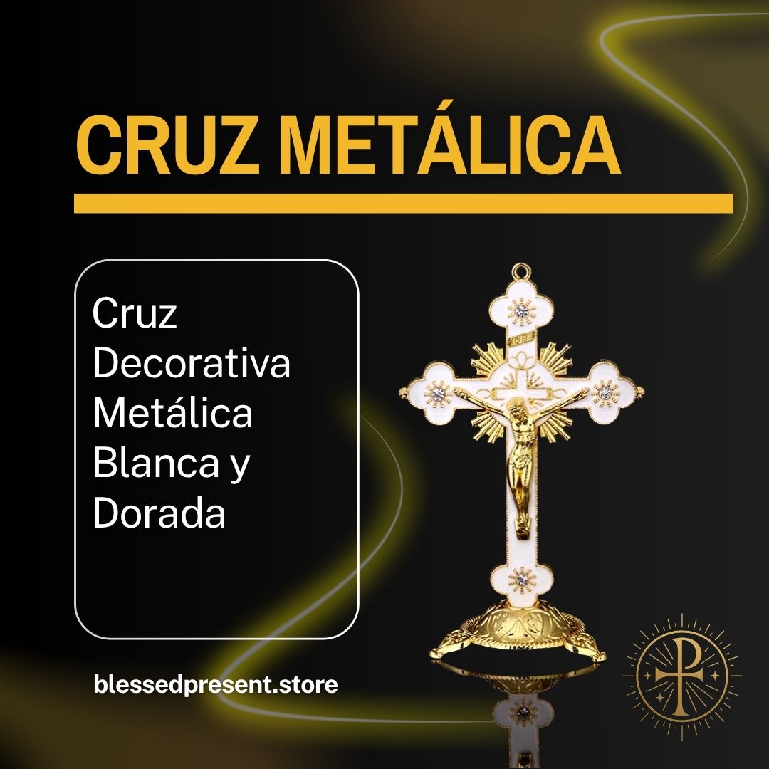 Cruz Decorativa Metálica