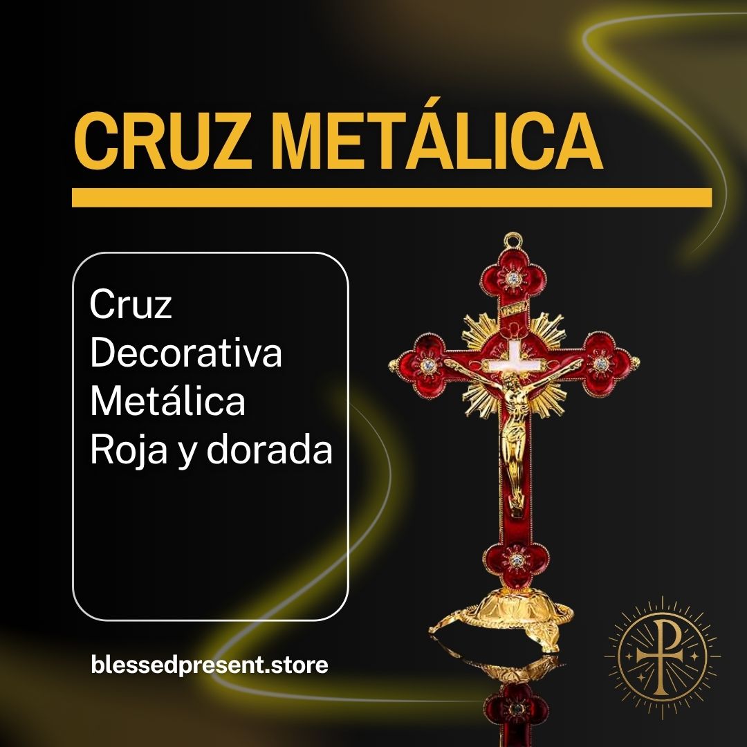 Cruz Decorativa Metálica