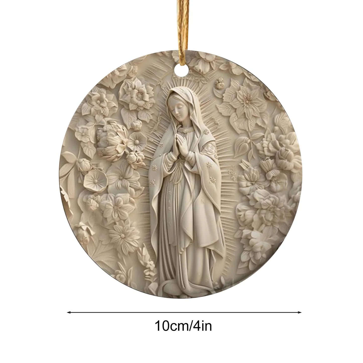 Set de 12 Adornos Navideños de Madera