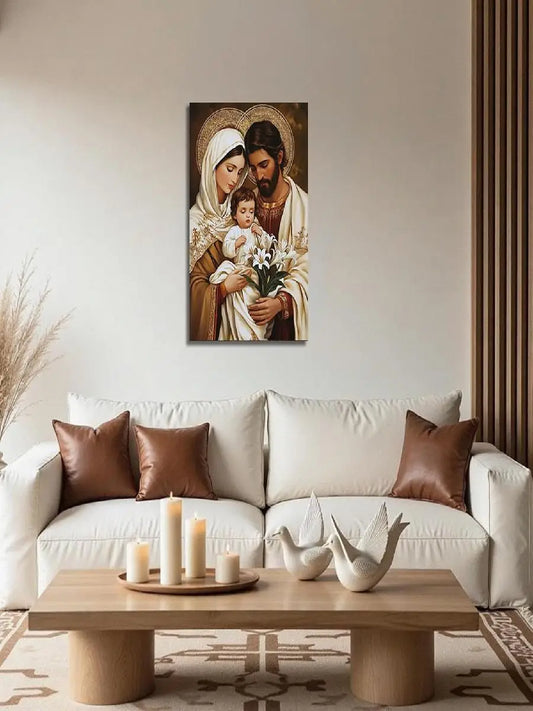 Cuadro en Lienzo de la Sagrada Familia