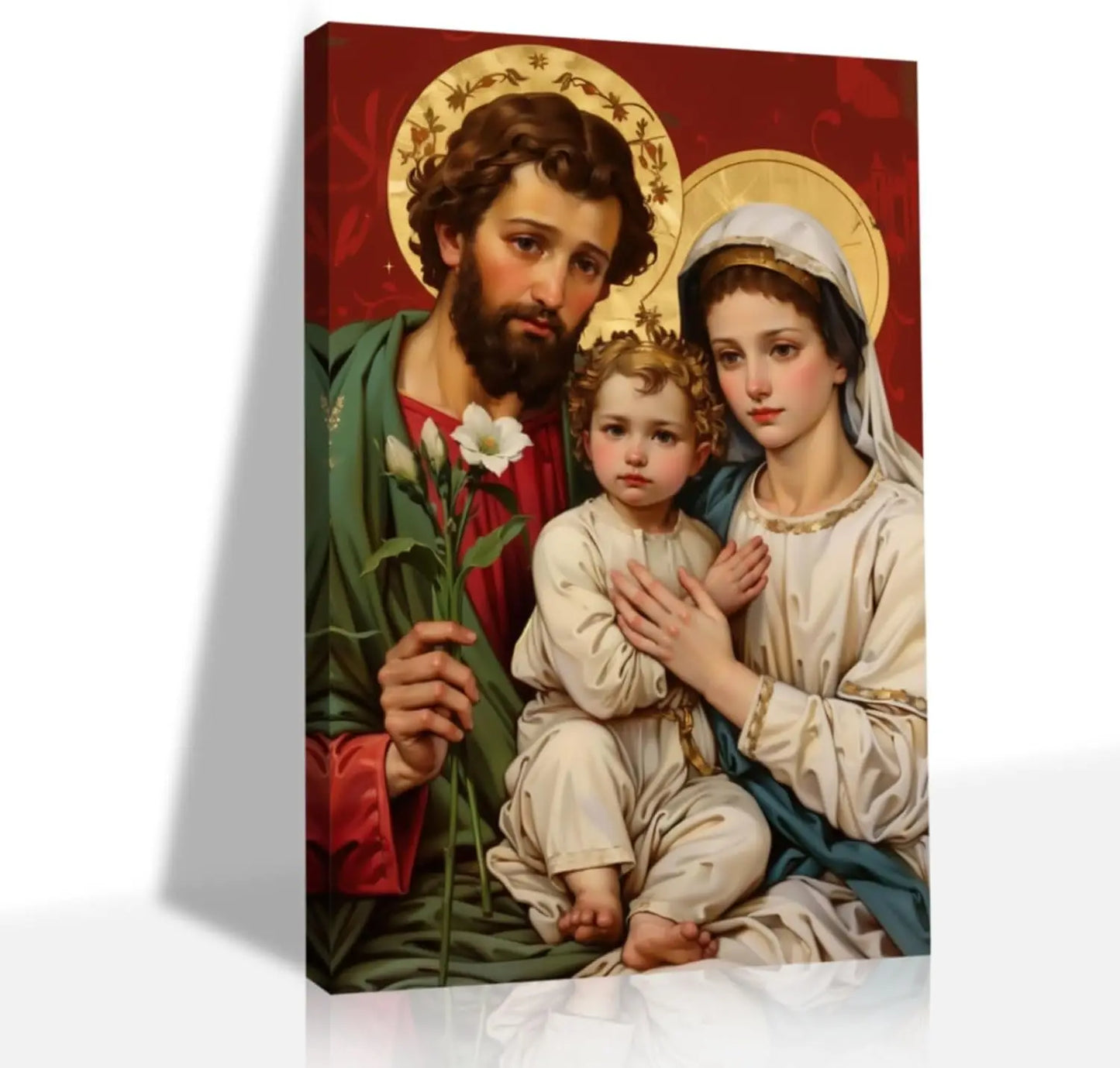 Cuadro en Lienzo de la Sagrada Familia