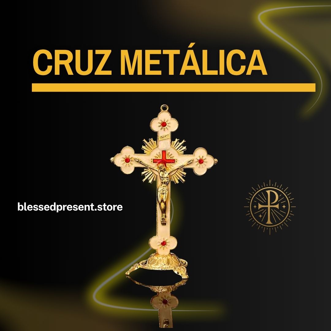 Cruz Decorativa Metálica