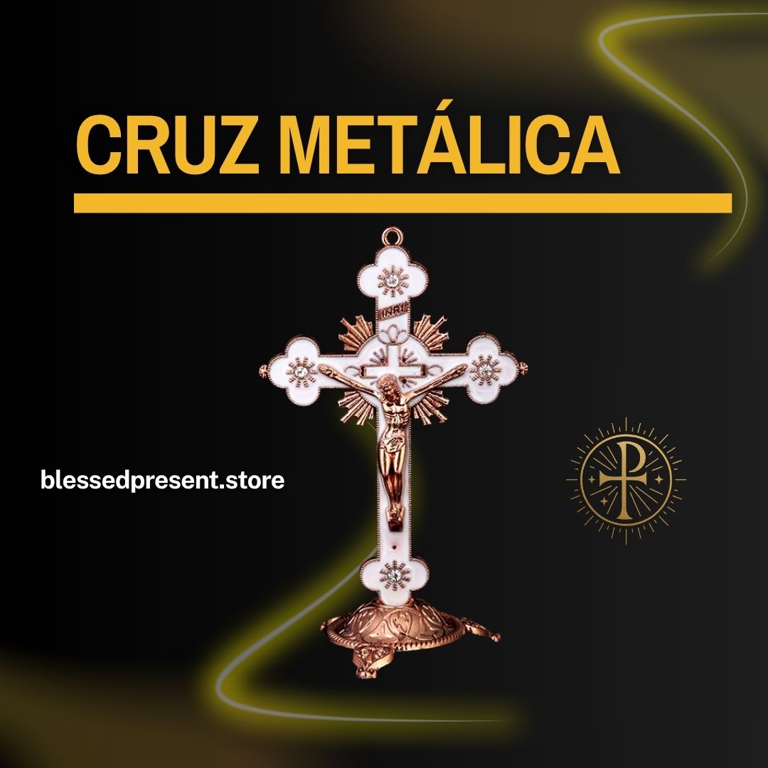 Cruz Decorativa Metálica