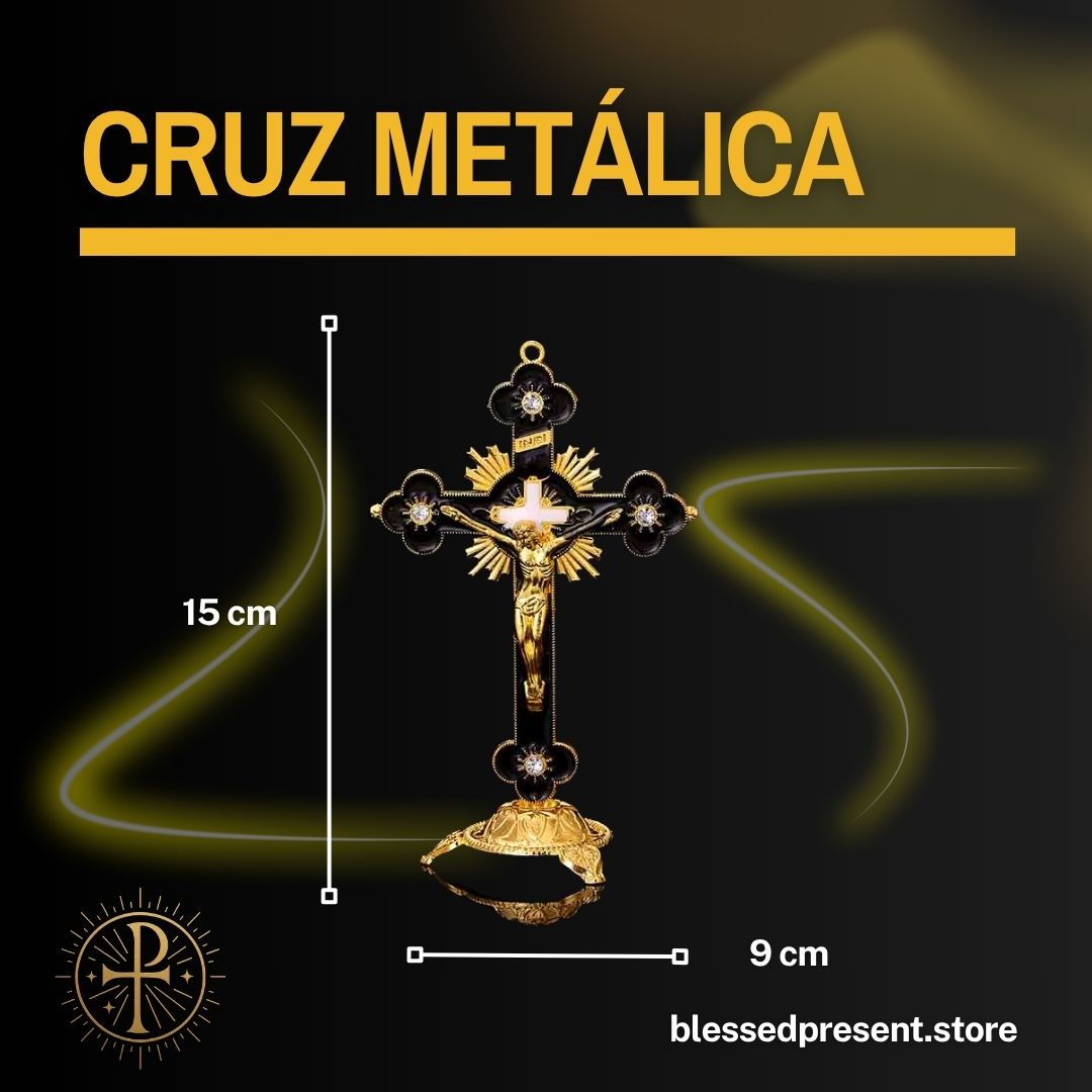 Cruz Decorativa Metálica
